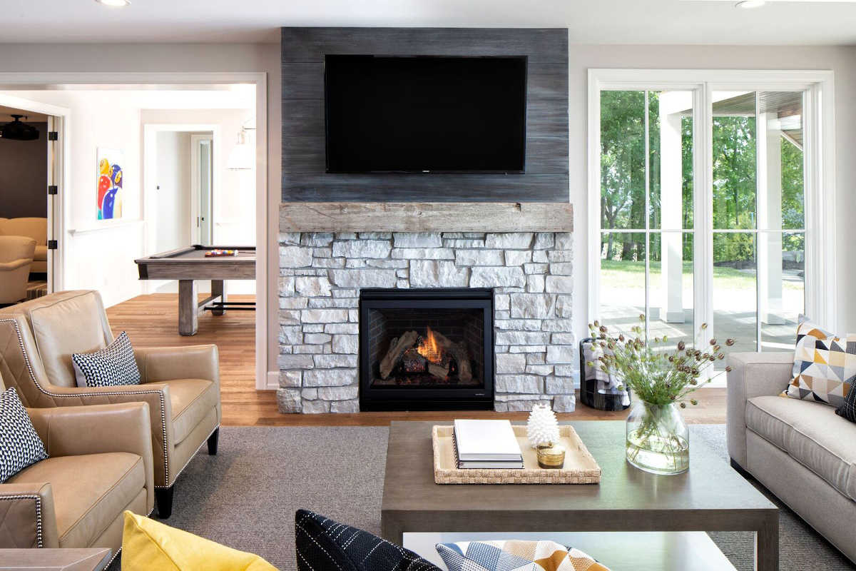 Fireplace Mantel Menu