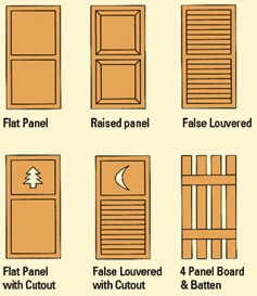 Scherer Shutter Styles 1 Scherer Shutter Styles 1