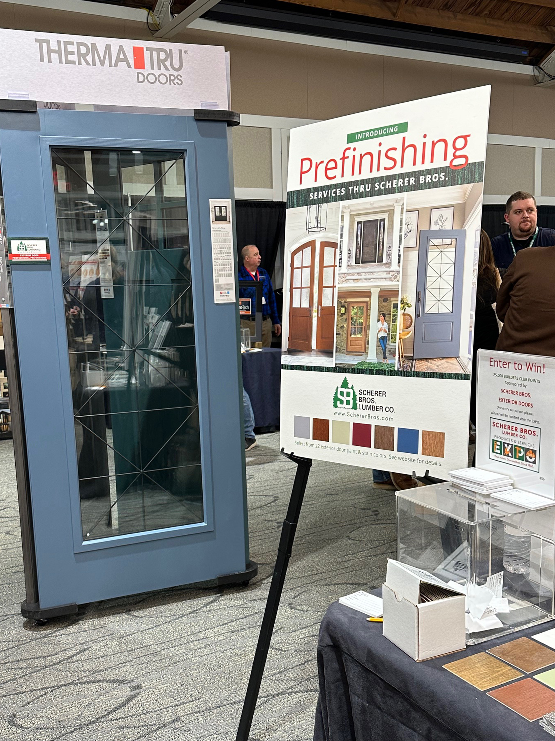 3142 2024 expo Display of different kinds of doors