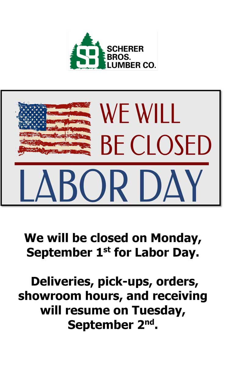 Labor Day Closing 2025
