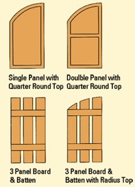 Scherer Shutter Styles 2 Scherer Shutter Styles 2